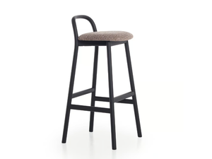 ZANTILAM 16 - High stool with footrest _ Very Wood